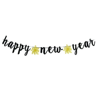 2026 Happy New Year Porch Sign with LED Lights New Years Eve Party