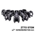 thumbnail image 3 of S SERENABLE 31.8mm Mountain Bike Stems Riser 7degrees Cycling High Strength Front Fork Short 31.8x90mm, 3 of 7