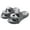 Grey, variant on Men's EVA Open Toe Skull Design Slippers – Lightweight & Comfortable Summer Slippers for Casual Wear