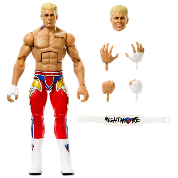 WWE Elite Collection Top Picks Cody Rhodes Action Figure & Accessories, 6-inch Collectible Set