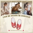thumbnail image 7 of KLL Gnomes Hold The Letters LOVE Pattern Adult Unisex Cozy Slippers,Fuzzy Slip-on Slippers TPR Sole Slippers Comfort Plush Home Footwear for Indoor & Outdoor-37/38, 7 of 7