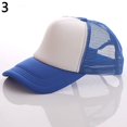 thumbnail image 5 of Mightlink Unisex Attractive Baseball Cap Trucker Mesh Blank Visor Adjustable Sun Hat, 5 of 6