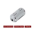 thumbnail image 4 of Unique Bargains Ferrite Cores Ring 3.5mm -13mm Clip-On RFI EMI Noise Suppression Filter Cable Clip Grey 20pcs, 4 of 4