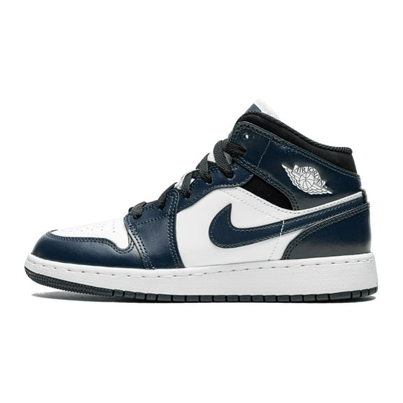Jordan GRADE SCHOOL Air Jordan 1 Mid GS "Armory Navy" 554725 411 from Stadium Goods