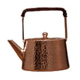 thumbnail image 4 of Tetera de cobre de 400 ml para agua caliente, ideal para ceremonias de té chinas y kung fu. A, 4 of 9