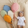 thumbnail image 3 of Fabric Balloon Wall Hanging Decoration Living Room Kids Bedroom Soft Cloth Balloon Ornament Pendant Newborn Baby Photo Prop, 3 of 7