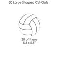 thumbnail image 7 of Big Dot of Happiness Bump, Set, Spike - Volleyball - Baby Shower or Birthday Party DIY Decorations - Clothespin Garland Banner - 44 Pieces, 7 of 7