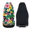 thumbnail image 4 of Uorisanigo Car Seat Covers for Front Seats – High-Back 2 Front Set, Tropical Flower Leaves Automotive Seats Cover, Interior Accessories Covers for Car Truck Van SUV Seat Protection, 4 of 7