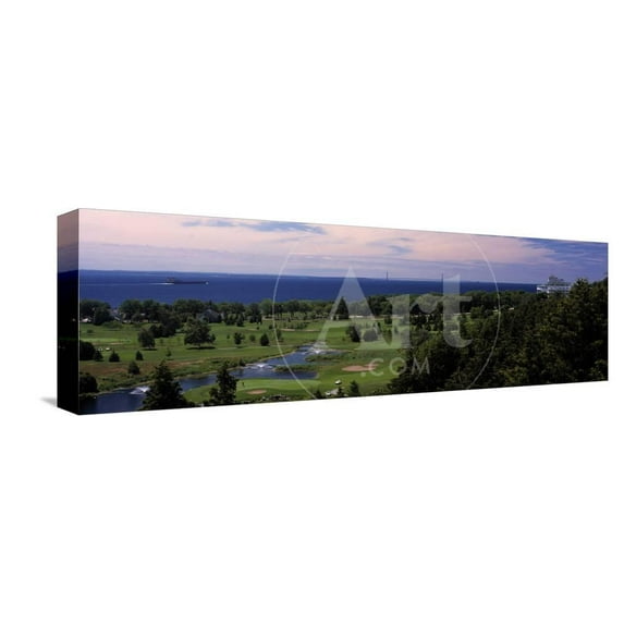 Golf Course, Mackinac Island, Michigan, USA, Stretched Canvas Wall Art Sold by Art.Com