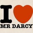 thumbnail image 2 of CafePress - I Love Darcy Jane Austen Tote Bag - Unisex Canvas Tote Bag, Beige, 1-Piece, 2 of 6