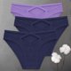 thumbnail image 1 of FINETOO 3 unids/set S-XL bragas de algodón Sexy para mujer, lencería con tiras cruzadas, ropa interior para chica, 6 colores sólidos, Tangas para mujer Tan Jianjun unisex, 1 of 2