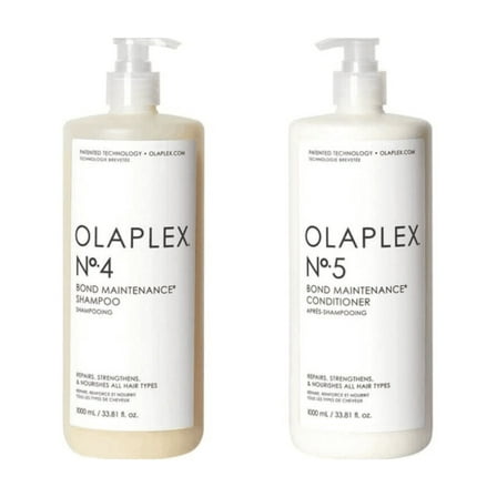 Olaplex No. 4 Shampoo & No. 5 Conditioner W/Pump 33.8 fl oz