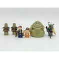 thumbnail image 2 of Star Wars Jabba Custom 6 Set Han Solo Slave Leia Boba Fett, 2 of 6