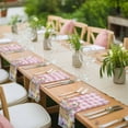 thumbnail image 4 of Cloth Napkins Set of 6 - 20x20 Inches, Happy Easter Washable Reusable Table Napkins, Spring Easter Eggs Bunny Floral Pink Plaid Soft & Absortbent Dining Napkin for Party Wedding Hotel Restaurant, 4 of 8