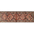 thumbnail image 1 of Ahgly Company Indoor Rectangle Traditional Sunrise Orange Persian Area Rugs, 7' x 9', 1 of 6