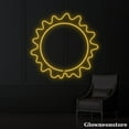 thumbnail image 3 of Glowneon Sun Neon Sign, Sun Led Sign, Sunrise Wall Decor, Sunset Neon Sign, Sunrise Led Light, 3 of 5