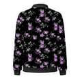 thumbnail image 4 of Women's Coats, Jackets & Vests Floral Print Cardigan Casual Tops, 4 of 5