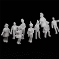 thumbnail image 3 of Model People Figures Scale 1:200 Pack of .300pcs White Assorted Style, 3 of 8