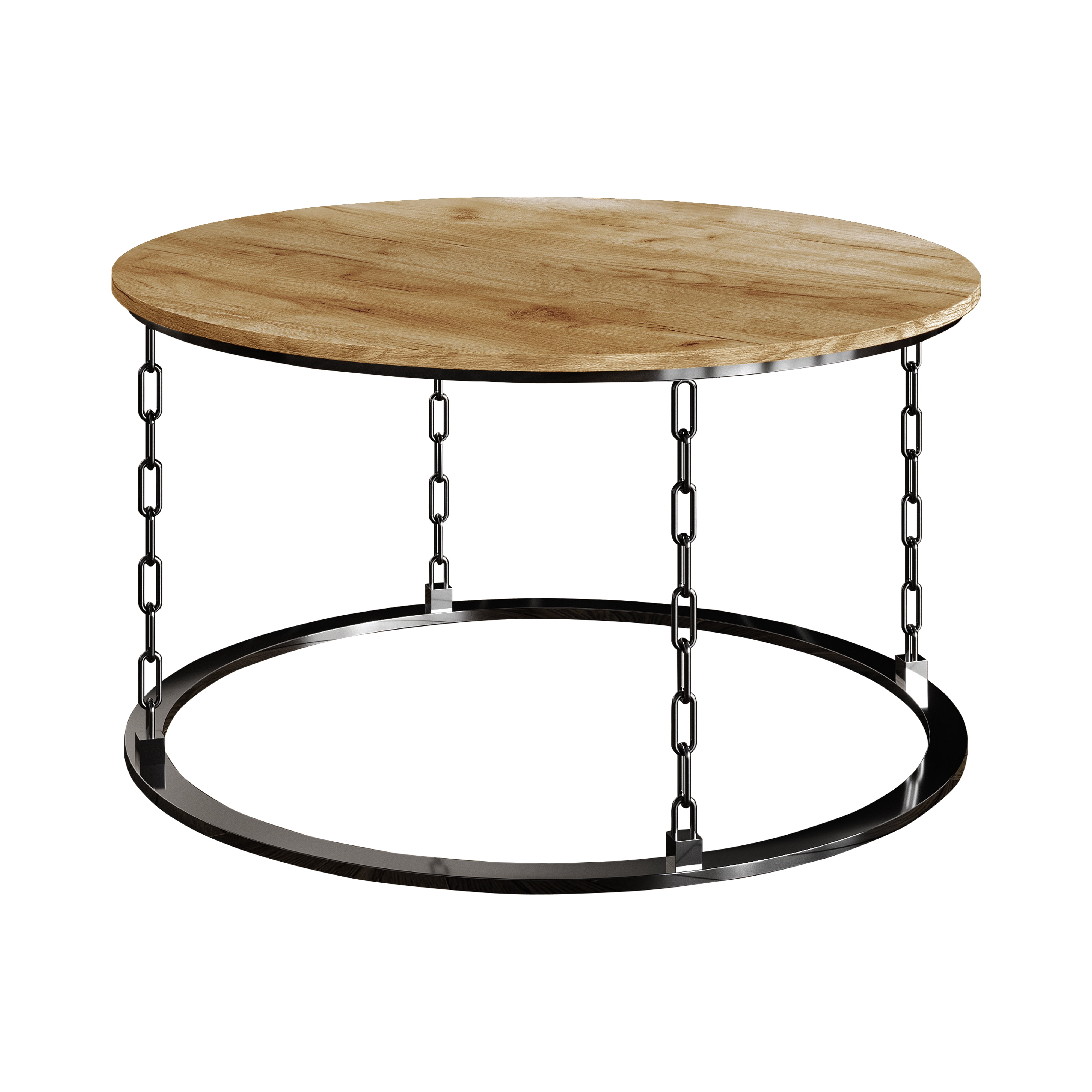 Castle Place Classic 3 Piece Coffee Table Set, Light Oak