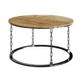 thumbnail image 6 of Castle Place Classic 3 Piece Coffee Table Set, Light Oak, 6 of 13