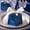 A, variant on 10 Elegant Diamond-Shaped Gift Boxes for Weddings, Party Favors, Baby Showers, Candy Packaging - Blue & Pink Set