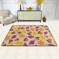 thumbnail image 6 of ZICANCN Area Rugs Doormat , Acorn Autumn Background Facecloth Non-Slip Floor Mat Rug for Living Room Kitchen Sink Area Indoor Outdoor Entrance 72"x48", 6 of 9