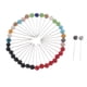 thumbnail image 4 of Kit de costura a mano, 4 especificaciones, herramienta artesanal de costura para zurcir, accesorios DIY , Multilorato, 40 piezas, 4 of 7