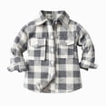 thumbnail image 1 of Splozh Chemise Décontractée Garçon Mignonne à Manches Longues T-Shirts Graphiques d'Été T-shirt Garçon Col Rond Chandail Garçon, Gris, 7-8 Ans, 1 of 5