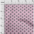 thumbnail image 1 of oneOone Cotton Poplin Fabric Floral Block Print Sewing Fabric BTY 42 Inch Wide, 1 of 4