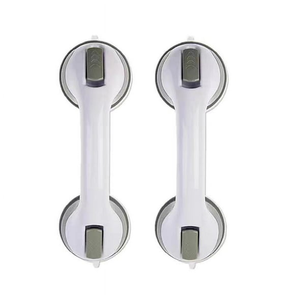 TOOAD Barres d'appui à ventouse pour salle de bain, main courante pour handicapés, poignée de sécurité portable avec ventouse, aucune fixation nécessaire pour la salle de bain, les enfants et les