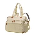 thumbnail image 1 of Yinanstore Diaper Bag Backpack Travel Bag Large Capacity Wear Resistant with Shoes Compartment Pacifier Case for Clothes Trip Essentials Khaki, 1 of 8