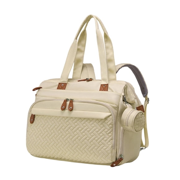 Xuanheng Sac à Couches Sac à Dos Sac de Voyage Grande Capacité Résistant à l'Usure avec Compartiment pour Chaussures Étui à Sucette pour Vêtements Essentiels de Voyage Kaki