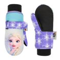 thumbnail image 1 of Manoplas de nieve Disney Frozen para niños de 2 a 4 años, impermeables para niñas, 1 of 6