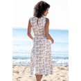thumbnail image 3 of LASCANA Women's Sleeveless A-Line Dress Buttons, 3 of 6