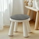 thumbnail image 3 of Cojín redondo para silla | Almohadilla de asiento ergonómica de espuma viscoelástica gruesa | Material de flocado suave | Universal para oficina, juegos, meditación, asientos en el suelo | 15.75, 3 of 5