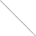 thumbnail image 2 of 14K White Gold 3.0mm D/C Quadruple Rope Chain (8 X 3) Made In Peru wqt023-8, 2 of 5