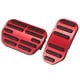 thumbnail image 1 of Cubiertas de pedal antideslizante Unique Bargains Rojo para coche, 1 of 7