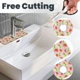 thumbnail image 3 of Sikiie Strawberry Floral Splash Guard for Sink Faucet-1 PC Super Absorbent Fast Drying Mat Sink Gadgets-Splash Guard for Kitchen, Sink Mat, 3 of 7