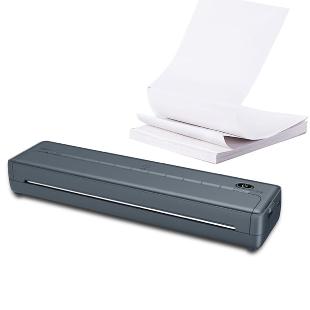 A4 Portable Printer, Lightweight and Compact Thermal Mobile Printer, Wireless Printer ,Improve Efficiency