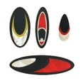 thumbnail image 3 of 100pcs Luya Faux Appât Flash Plat Autocollant Retour Colle Simulation Fisheye, 3 of 6