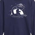 thumbnail image 3 of Instant Message - Sasquatch Nessy UFO - Toddler & Youth Long Sleeve Graphic T-Shirt, 3 of 6