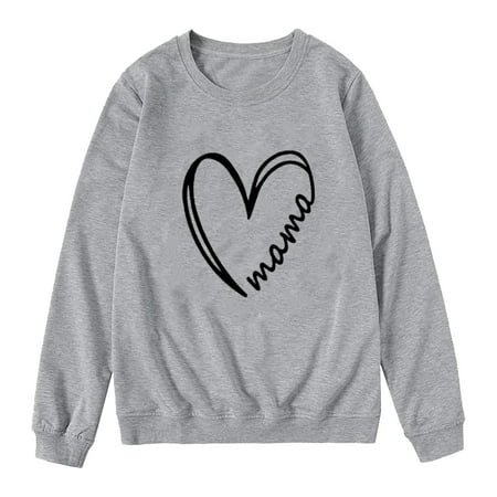 

NECHOLOGY Matching Family Pajamas with Dog Christmas Crew Neck Sweatshirt Matching Christmas Pajamas Dog And Family Suit Grey Large