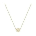 thumbnail image 1 of Xihbxyly Collar de Oro, Elegante Colgante con Letra Inglesa, Elegante Joya de Cobre, Diseño Compacto, Perfecto para Cumpleaños, Inauguración de La Casa, Viajes, Regalo Ideal para Mujeres., 1 of 2