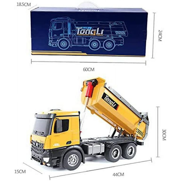 Huina 1573 Dump Truck RC 10 Channel Model (1:14 Scale)