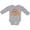 AC-Heather Grey, variant on Inktastic Thanksgiving Little Sweet Potato Boys or Girls Long Sleeve Baby Bodysuit
