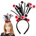 thumbnail image 2 of Diadema de Halloween con ojos para el pelo, accesorio de disfraz para fiestas de Halloween, 2 of 4