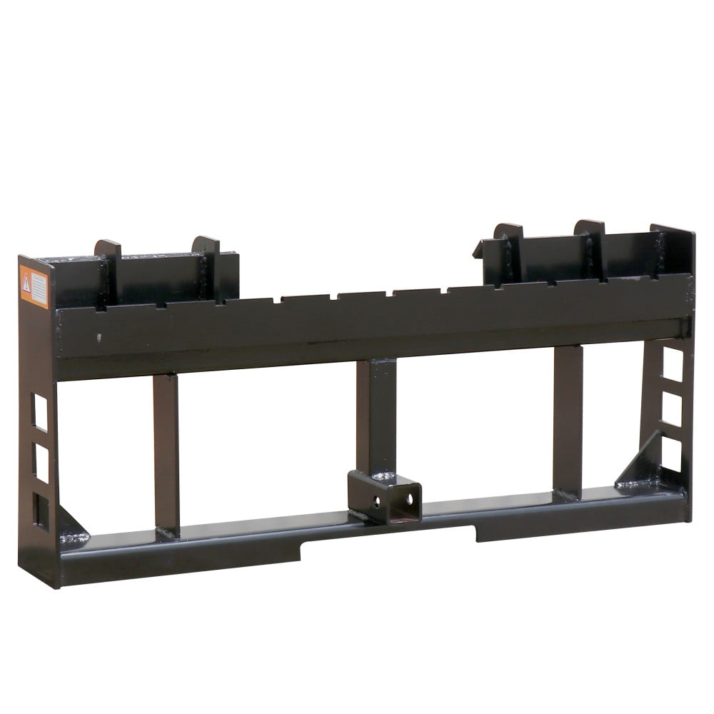 Titan Attachments Heavy Duty Quick Tach Pallet Fork Frame 2 in Trailer