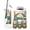 Color 3, variant on Coastal Bathroom Accessory Set 6 Piece Nautical Crab Coral Vintage Rustic Trash can, Toothbrush Holder, Toothbrush Cup, Soap Dispenser, Soap Dish, Toilet Brush Holder