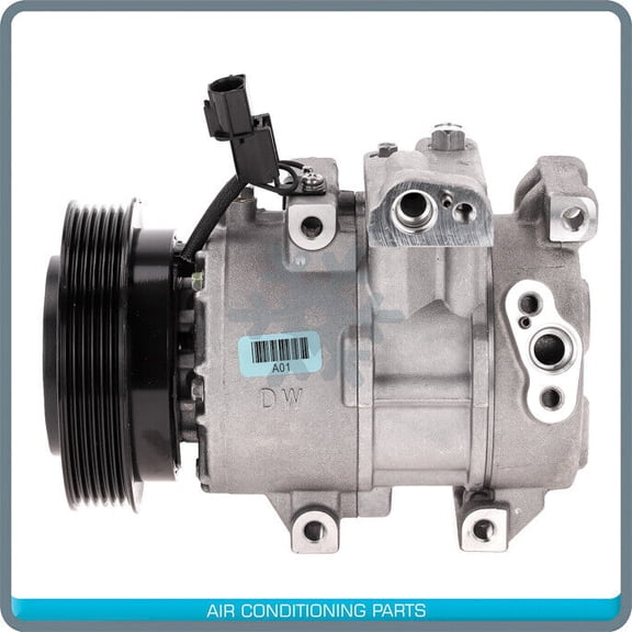 New OEM A/C Compressor for Hyundai Accent, Veloster 1.6L - 2012 2013 2014 QR