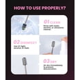 thumbnail image 4 of MelodySusie Nail Drill Bits Set, 7pcs Tungsten Carbide Diamond 3/32'' Professional Nail Drill Bits for Nail Drill Efile,colorful, 4 of 10